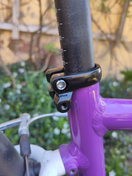 Sattelklemme für Gepäckträgermontage passend für Woom