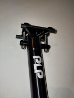 Pyrobikes PLP Leicht-Sattelstützen 27,2 mm mit Logo